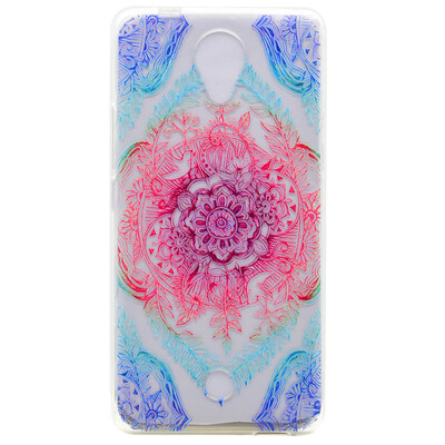 

Magic flower Pattern Soft Thin TPU Rubber Silicone Gel Case Cover for Wiko U Feel
