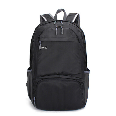 

NNC 0703012 men and women common daily shoulder bag light travel backpack skin bag folding compression portable red