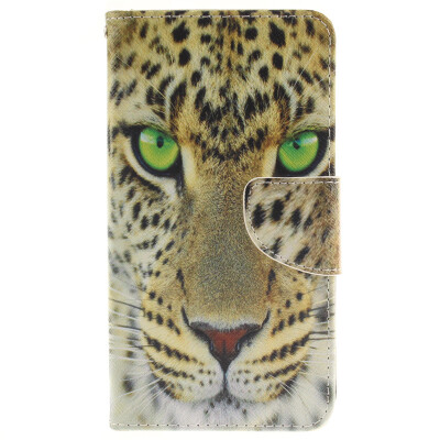 

Yellow tiger Design PU Leather Flip Cover Wallet Card Holder Case for LG G3 Stylus D690