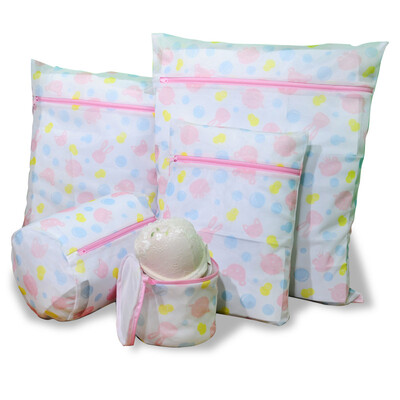 

Jingdong Supermarket Bao You Ni thickening laundry bag fine mesh 5 sets of large&medium size small wash bag bra underwear washing bag animal pattern DQ-XYD01-5