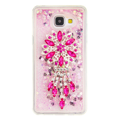 

Dynamic Quicksand Glitter Liquid Soft TPU Case Cover For SAMSUNG A510