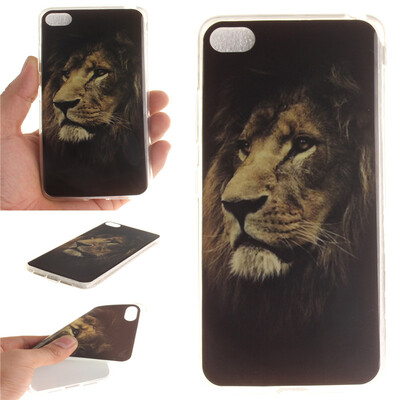 

Lions Pattern Soft Thin TPU Rubber Silicone Gel Case Cover for Lenovo S90-t