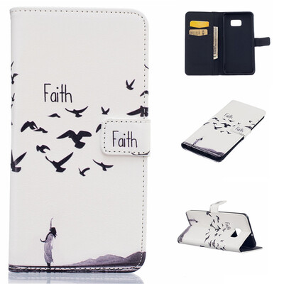 

Faith Design PU Leather Flip Cover Wallet Card Holder Case for SAMSUNG Galaxy S6 edge Plus