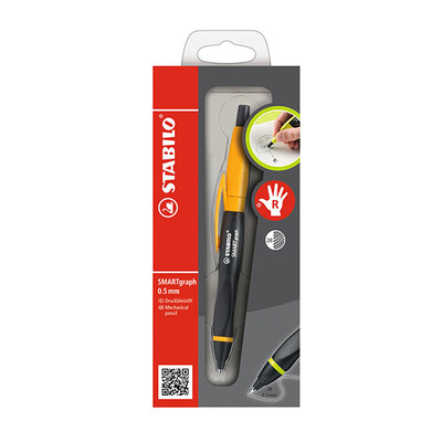 

STABILO) 1842 / 4-12B intelligent music 0.5mm automatic pencil pen black / orange