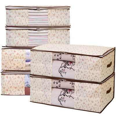 

Bicolow bicoy Bear packing bags clothes quilt bag 2 large 2 large 2 small
