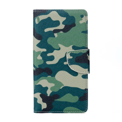 

camouflage Design PU Leather Flip Cover Wallet Card Holder Case for Wiko FREDDY