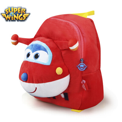 

Super Fei Xia school bag primary school students plush bag kindergarten school bag music small love cool fly children bag boys&girls bag BS0035 blue cool fly