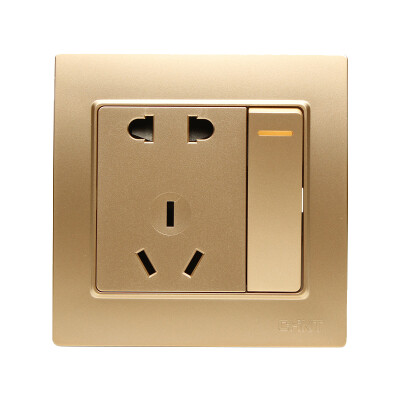 

Zhengtai (CHNT) socket panel five holes with dual USB socket transformer DC 5V charging socket 3.1A NEW7-L13222