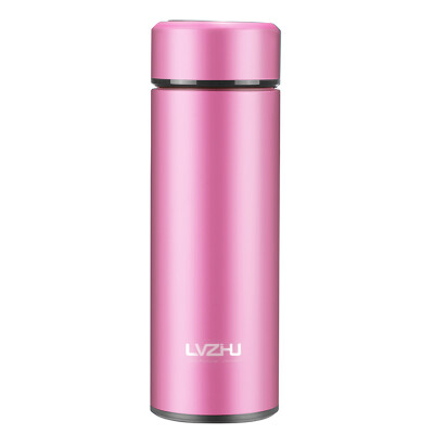 

[Jingdong supermarket] green beads lvzhu 450ml food grade 304 stainless steel vacuum insulation cup with tea tea bubble tea cup K153 blue