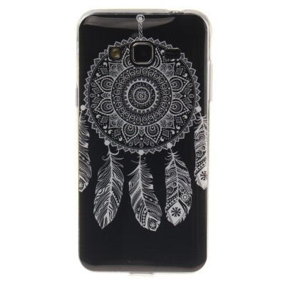 

Black wind chimes Pattern Soft Thin TPU Rubber Silicone Gel Case Cover for SAMSUNG GALAXY A3 2016A310