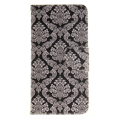 

Totem flowers Design PU Leather Flip Cover Wallet Card Holder Case for IPHONE 7 Plus