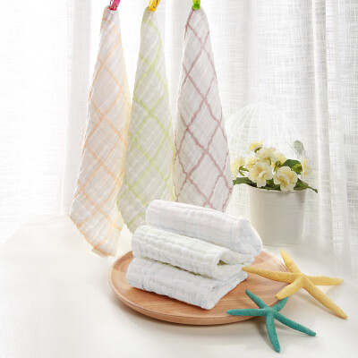 

WELLBER baby 6 layers gauze square scarring baby gauze handkerchief 6 in