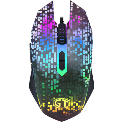 

Красочная (Delux) M615 проводная мышь игровая мышь RGB мыши звезда версия