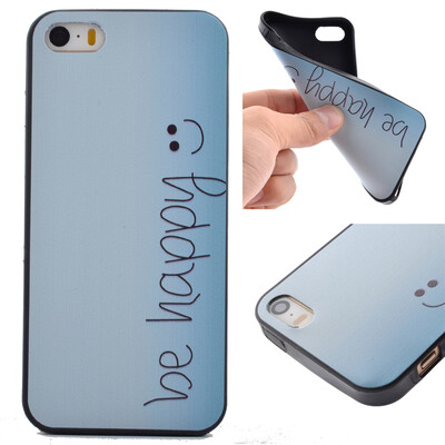 

Happy Pattern Soft Thin TPU Rubber Silicone Gel Case Cover for IPHONE 5/5S/5SE