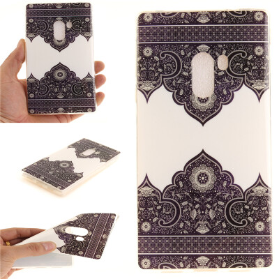 

Diagonal totem Pattern Soft Thin TPU Rubber Silicone Gel Case Cover for XIAOMI MIX