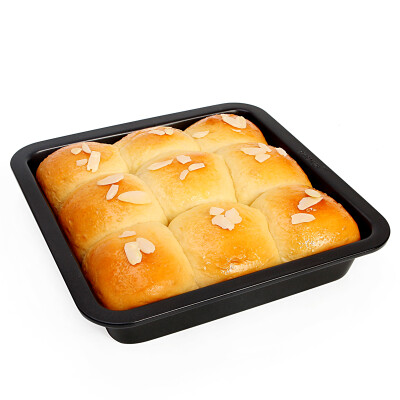 

【Jingdong Supermarket】 Xuechu CHEF MADE Baking Baking Tray 8 inch non-stick square cake mold bread baking oven equipment black WK9709M