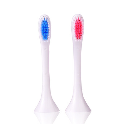 

Clown joker T3-2 adult soft hair electric toothbrush brush head replacement standard 2 sets for clown toothbrush adult models