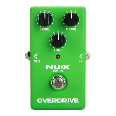 

Nux OD-3 Analog Overload Monolithic Effects Green