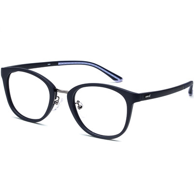 

Levi&39s spectacle frame matte black round frame plate myopic optical frames male&female models LS03060 C02 50mm