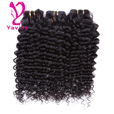 

Good quality Virgin Indian Curly Hair Weave 3 Bundles Indian Virgin Hair deep wave hair Deal of the day Indian Hair extension