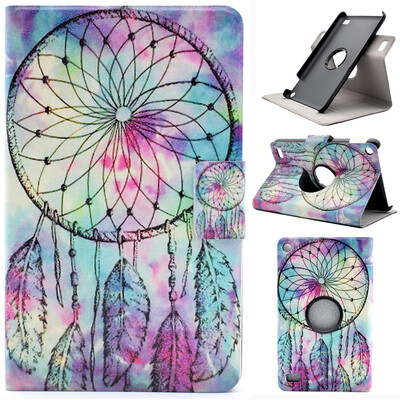 

Dreamcatcher Style 360 Rotating Flip Cover with Stand Function and Credit Card Slot for Amazon Kindle Fire 7 2015