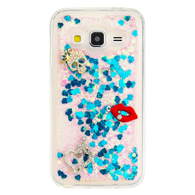 

Dynamic Quicksand Glitter Liquid Soft TPU Case Cover For SAMSUNG G360