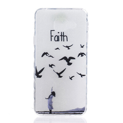 

Woman birdie Pattern Soft Thin TPU Rubber Silicone Gel Case Cover for SAMSUNG GALAXY A3 2016A310