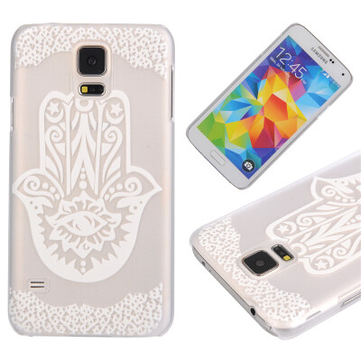 

Palm flower Pattern Soft Thin TPU Rubber Silicone Gel Case Cover for SAMSUNG Galaxy S5