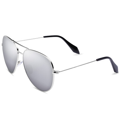 

Jingdong supermarket] Haotton (HAUTTON) polarized men sunglasses male models ladies couple driving glasses fashion female models sunglasses trend leisure fashion wild fashion TYJ09 gray lens silver frame