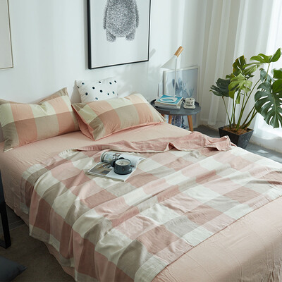 

NanJiren textile cotton knit summer air-condition blanket