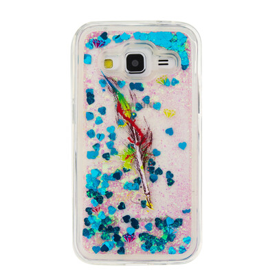 

Динамический Quicksand Блеск наливные Мягкая ТПУ чехол для SAMSUNG J5