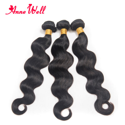 

7A Brazilian Virgin Hair Body Wave 3 Bundles Mink Brazilian Body Wave Human Hair Weft Extensions Weave Anne Well Hair Products