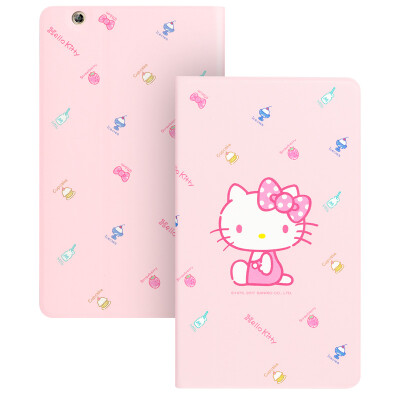 

Плюс отличная Hello Kitty мультфильм серии Huawei M3 защитный кожух защитный чехол оболочки умный заторможенность весело лук