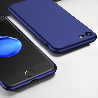 

Turas (TORRAS) Apple 7 phone shell for iPhone7 / 7plus protective shell all-inclusive anti-wrestling phone sets matte hard shell apple 7 - deep blue