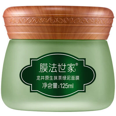 

Membrane family Longjing native green tea green mud mask 125ml clean pores conditioning shine