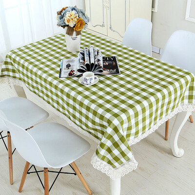 

Green reed cotton linen tablecloth tablecloth coffee table cloth 145 195cm 1 installed