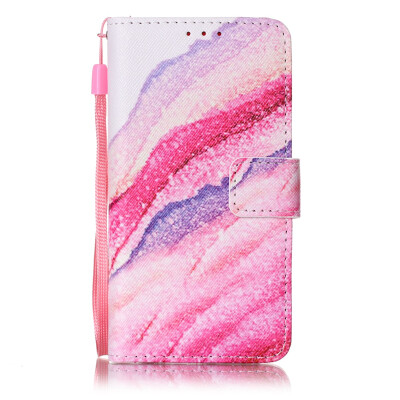 

Sandy Wave Design PU Leather Flip Cover Wallet Card Holder Case for SAMSUNG A310