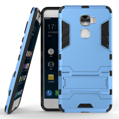 

Blue Slim Robot Armor Kickstand Shockproof Hard Rugged Rubber Back Case For letv Pro 3