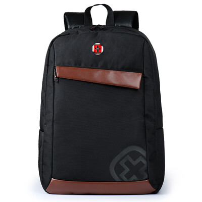 

SWISSGEAR Shoulder Bag Men Casual Travel Backpack Simple Business Computer Bag 15.6 "SA-7013 Brown