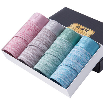 

Heng Yuen Cheung мужское нижнее белье мужские трусы брюки нижнее белье цвет хлопка моды пояса ремни 4 смешанные цвета подарочной коробке сочетание XXXL 185/110