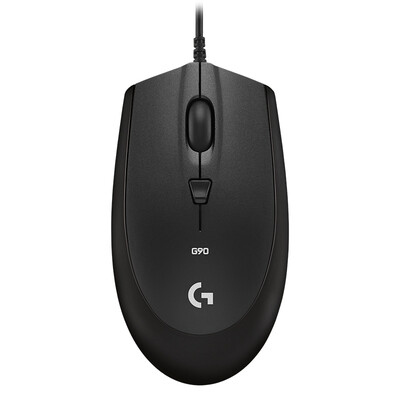 

Logitech G90 Оптическая мышь (черный)