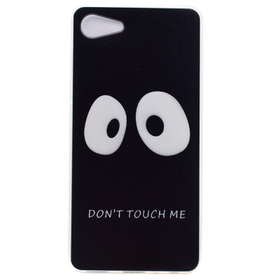 

Do not touch me Pattern Soft Thin TPU Rubber Silicone Gel Case Cover for Lenovo ZUK Z2