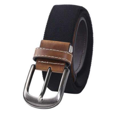 

LovingLilies Belt Golf Elasticity With Pants Canvas Neutral Buckle Belt Belt Brown