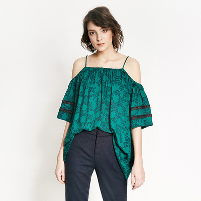 

Футболка UL для женщин Sling Blush Shirt WH23S2CN0001 Green M