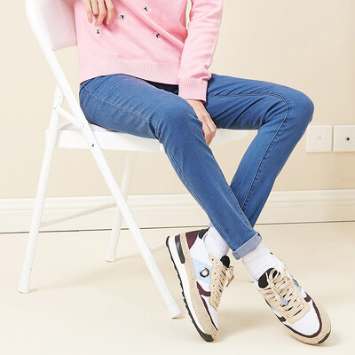

Semir Lady Ladies Slim Leggings Cowboy Pants Korean version 11116210001 Cowboy Light Blue 27