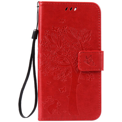 

Red Tree Design Кожа PU откидной крышки Кошелек Карты Держатель чехол для LENOVO Lemon 3