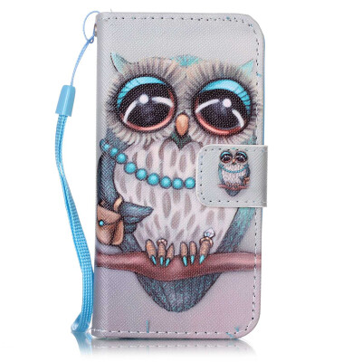 

Gray Owl Design PU�Leather�Flip�Cover Wallet�Card�Holder�Case�for HUAWEI P9LITE