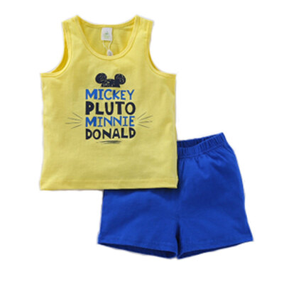 

Disney Baby Disney baby Children's Vest Top Pants Set DA621XR01PM210 Cinnamon Powder Five Star 100 yards