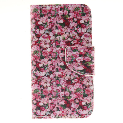 

Floral Design PU Leather Flip Cover Wallet Card Holder Case for Nokia Lumia N630