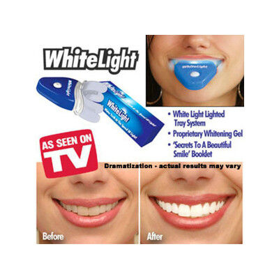 

Teeth Whiten light teeth whitener Oral Hygiene Teeth Whitening System Whitelight SEEN ON TV Free Shipping